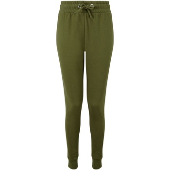 Textiel Dames Broeken / Pantalons Tridri TR055 Groen