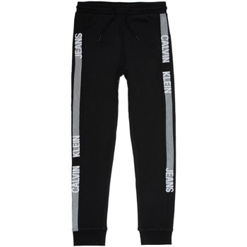 Textiel Jongens Broeken / Pantalons Calvin Klein Jeans  Zwart