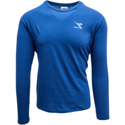 Textiel Heren Sweaters / Sweatshirts Diadora Ls Blink Blauw