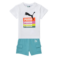 Textiel Kinderen Setjes Puma MINICATS PRIME SHORT SET Multicolour