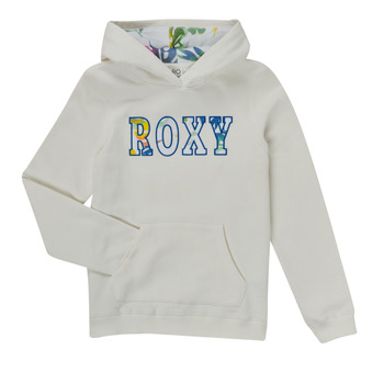 Textiel Meisjes Sweaters / Sweatshirts Roxy HOPE YOU KNOW Wit