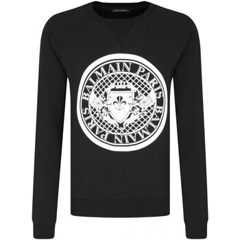 Textiel Heren Sweaters / Sweatshirts Balmain SH03279 I204 Zwart