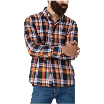 Textiel Heren Overhemden lange mouwen Altonadock  Oranje