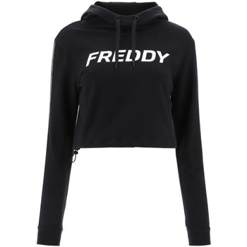 Textiel Dames Sweaters / Sweatshirts Freddy F1WFTS3 Zwart