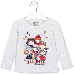Textiel Kinderen T-shirts met lange mouwen Losan 126-1003AL Grijs