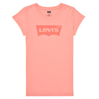 Textiel Meisjes T-shirts korte mouwen Levi's BATWING TEE Oranje