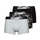 Ondergoed Heren Boxershorts Lacoste 5H1269-NUA X3 Grijs / Zwart / Zwart