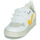 Schoenen Kinderen Lage sneakers Veja Small V-10 Velcro Wit / Geel