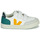 Schoenen Kinderen Lage sneakers Veja Small V-12 Velcro Wit / Geel / Groen