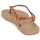 Schoenen Dames Sandalen / Open schoenen Havaianas LUNA PREMIUM II Roze / Goud