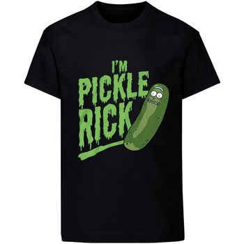 Textiel T-shirts met lange mouwen Rick And Morty  Zwart