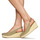 Schoenen Dames Sandalen / Open schoenen Tommy Hilfiger Iconic Elba Sling Back Wedge Kaki