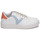 Schoenen Dames Lage sneakers Victoria 1258201CELESTE Wit / Blauw / Oranje