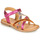 Schoenen Meisjes Sandalen / Open schoenen Mod'8 CANISSA Roze / Oranje