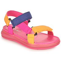 Schoenen Meisjes Sandalen / Open schoenen Mod'8 LAMIS Roze / Marine / Oranje