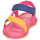 Schoenen Meisjes Sandalen / Open schoenen Mod'8 LAMIS Roze / Marine / Oranje