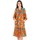Textiel Dames Jurken Isla Bonita By Sigris Jurk Oranje