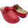 Schoenen Dames Leren slippers Calzaturificio Loren LOM2893ro Rood