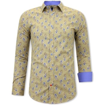 Textiel Heren Overhemden lange mouwen Tony Backer Paisley Blouse Multicolour