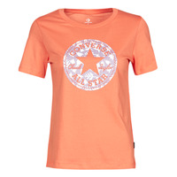 Textiel Dames T-shirts korte mouwen Converse Chuck Patch Infill Tee Birght / Groen
