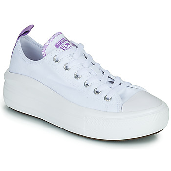 Schoenen Meisjes Lage sneakers Converse Chuck Taylor All Star Move Canvas Color Ox Wit