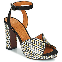 Schoenen Dames Sandalen / Open schoenen Chie Mihara CAIPE Zwart / Wit