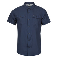 Textiel Heren Overhemden korte mouwen Columbia Utilizer II Solid Short Sleeve Shirt  collegiate / Marine