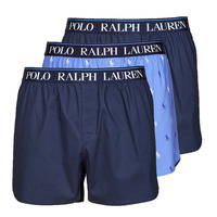 Ondergoed Heren BH's Polo Ralph Lauren WOVEN BOXER X3 Marine / Marine / Blauw