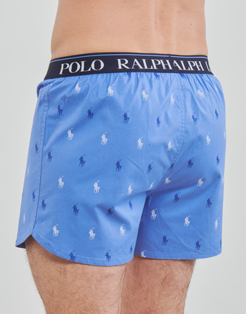 Polo Ralph Lauren WOVEN BOXER X3 Marine / Marine / Blauw