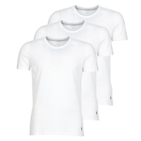 Textiel Heren T-shirts korte mouwen Polo Ralph Lauren CREW NECK X3 Wit / Wit / Wit