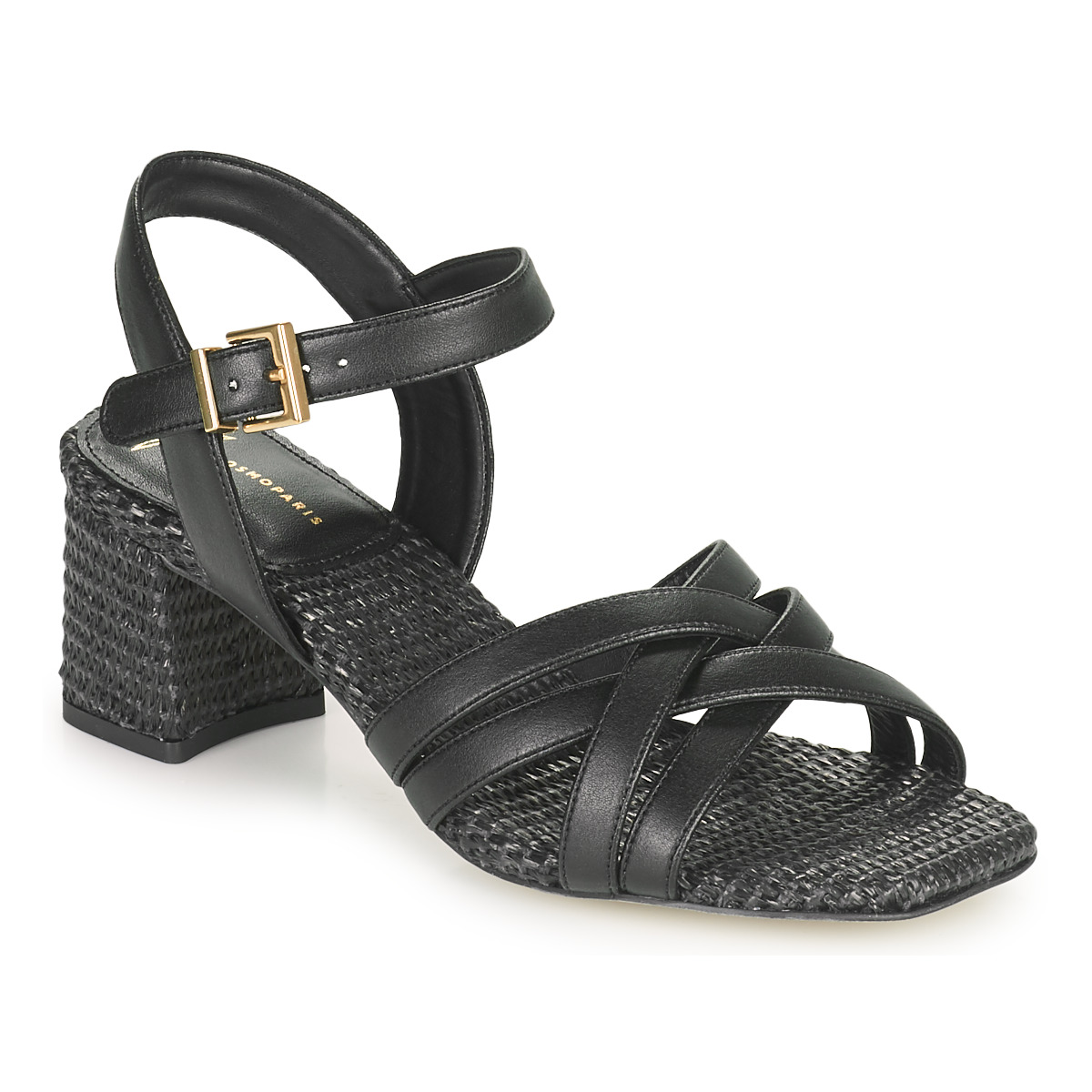 Schoenen Dames Sandalen / Open schoenen Cosmo Paris ZAGGI-VEGRAF Zwart