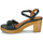 Schoenen Dames Sandalen / Open schoenen Cosmo Paris VIXI-VEGPYT Zwart