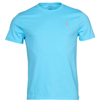 Textiel Heren T-shirts korte mouwen Polo Ralph Lauren K221SC08 Blauw / French / Turquoize