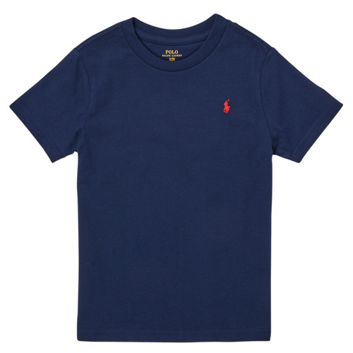 Textiel Jongens T-shirts korte mouwen Polo Ralph Lauren LELLEW Marine