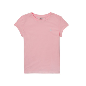 Textiel Meisjes T-shirts korte mouwen Polo Ralph Lauren ZORAMA Roze