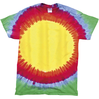 Textiel Kinderen T-shirts met lange mouwen Colortone Sunrise Multicolour