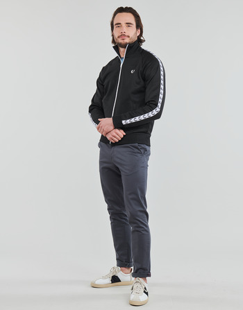 Fred Perry TAPED TRACK JACKET Zwart