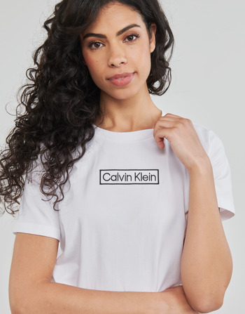 Calvin Klein Jeans PYJAMA SET SHORT Zwart / Wit