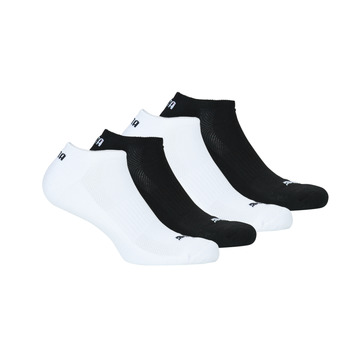 Ondergoed Socks Puma PUMA CUSHIONED SNEAKER X4 Zwart / Wit