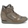 Schoenen Dames Hoge sneakers Ash DRUM Bruin / Goud