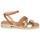 Schoenen Dames Sandalen / Open schoenen NeroGiardini E218673D-660 Bruin / Goud