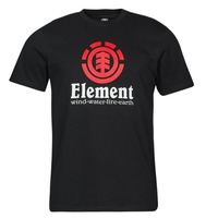 Textiel Heren T-shirts korte mouwen Element Vertical ss Zwart