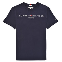 Textiel Kinderen T-shirts korte mouwen Tommy Hilfiger GRENOBLI Marine