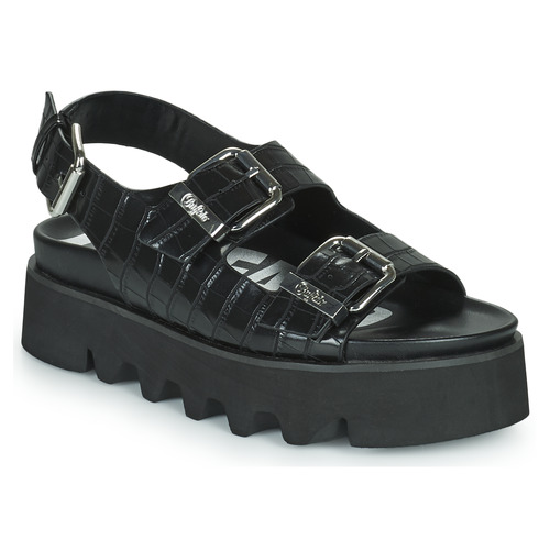 Schoenen Dames Sandalen / Open schoenen Buffalo PERRY ON Zwart