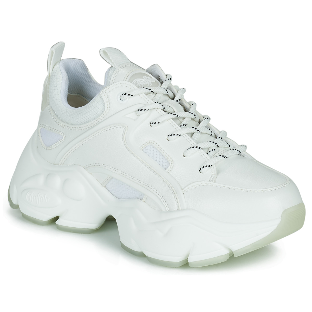 Buffalo - Binary C Low Imi NappaTextile White - Sneakers