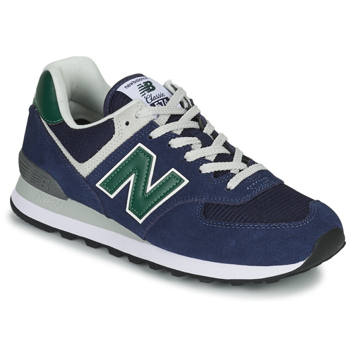 Schoenen Heren Lage sneakers New Balance 574 Blauw / Groen