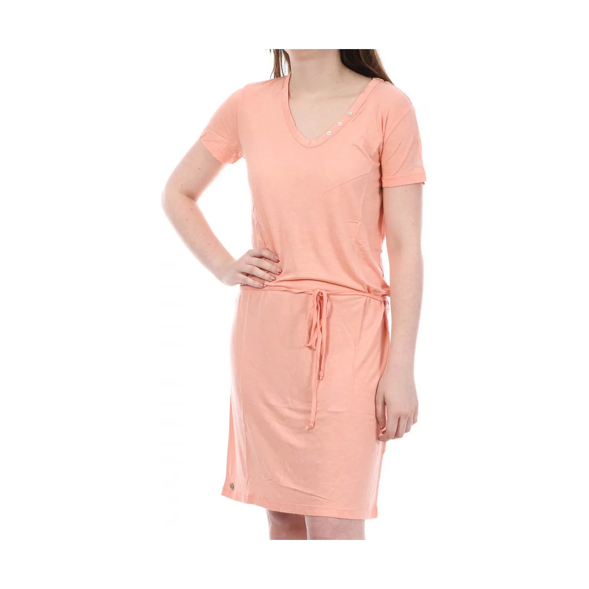 Textiel Dames Korte jurken Sun Valley  Oranje