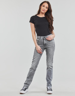 Textiel Dames Straight jeans G-Star Raw Noxer straight Grijs
