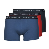 Ondergoed Heren Boxershorts Tommy Hilfiger TRUNCK X3 Zwart / Blauw / Rood