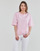 Textiel Dames T-shirts korte mouwen Armor Lux 79240 Wit / Roze